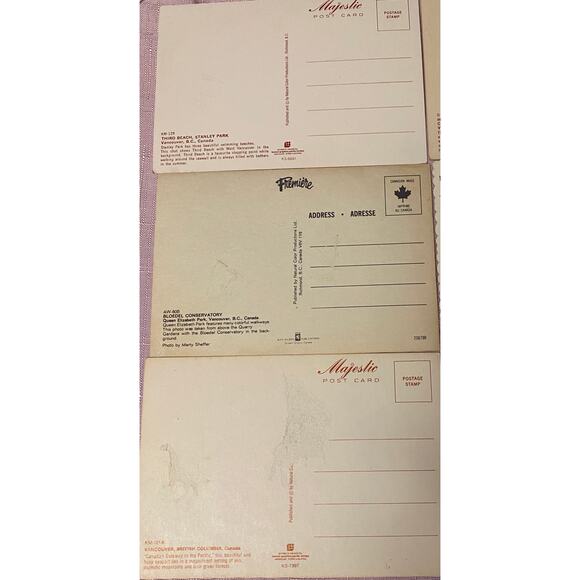 Vintage Vancouver BC Canada Postcards - 1950s-70s Set of 10 - Picture 13 of 15